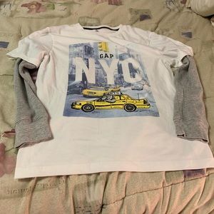GAP NYC THERMAL LONG SLEEVE & T-Shirt